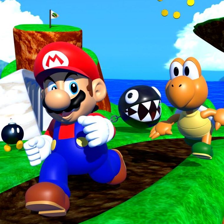 Charter Jet / SM64 artwork