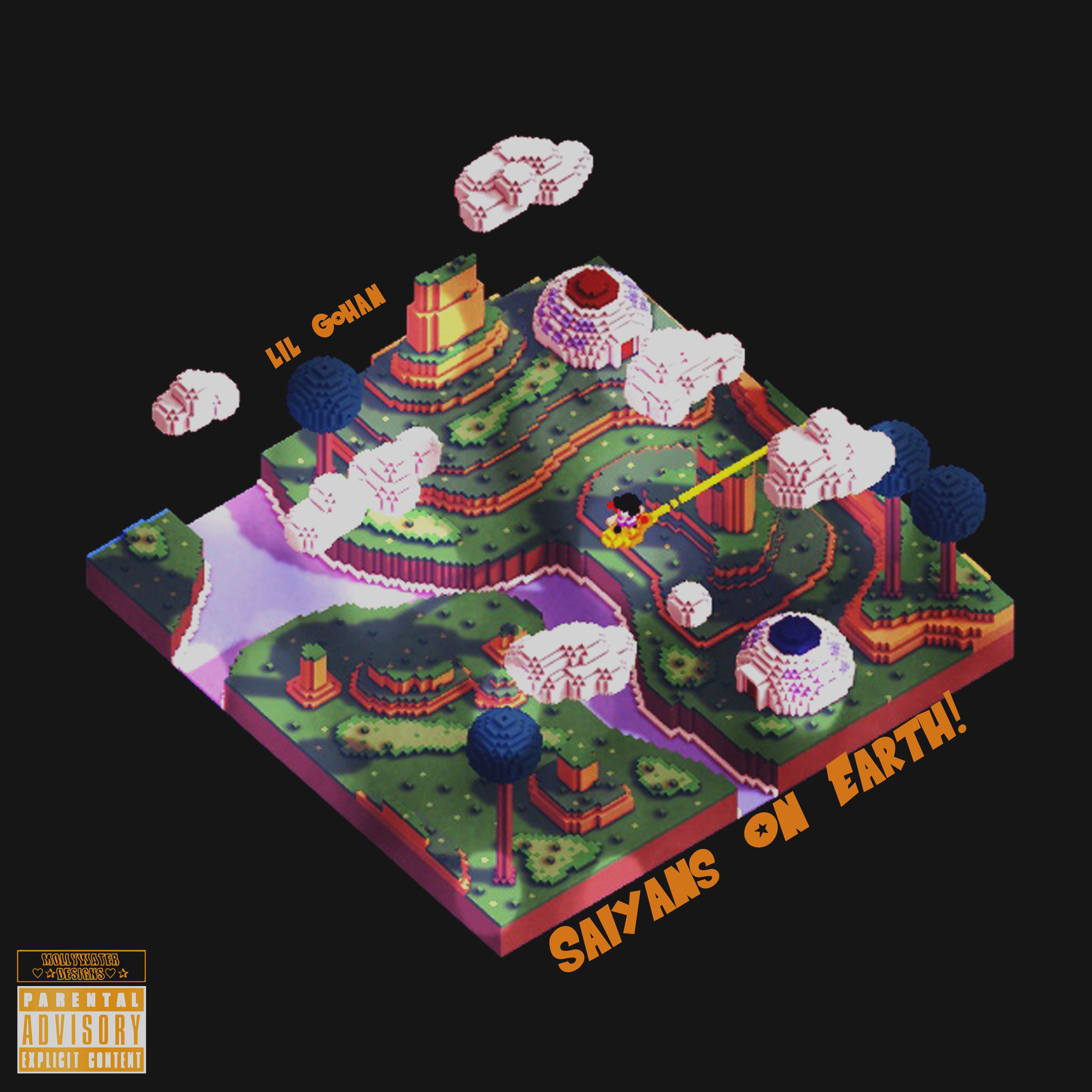 Saiyans on Earth! 🌎 artwork